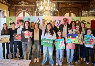 Marian Georgiev y Kira Larrañeta se proclaman ganadores de la cuarta edición del Concurso de Pintura de la Semana de Producto Local